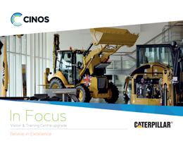 Download our Case Study - Cinos upgrade the Caterpillar Visitor and Training Centre