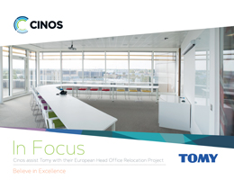 Download our Case Study - Cinos assist Tomy with their European Head Office Relocation Project