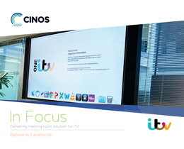 Download our Case Study - Cinos Deliver Meeting Room Solution for ITV