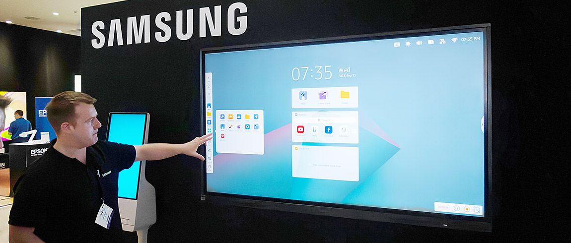 Samsung WAC Series Interactive E-board for education Samsung WAC Series Interactive E-board for education